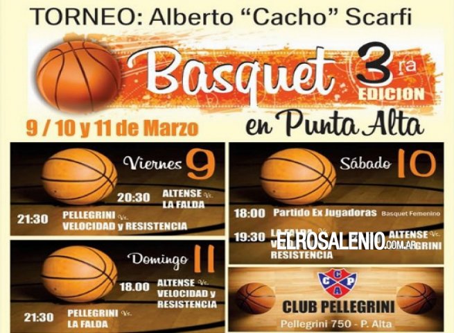 Se viene la 3º edición del Torneo Alberto “Cacho” Scarfi Se viene la 3º edición del Torneo Alberto “Cacho” Scarfi