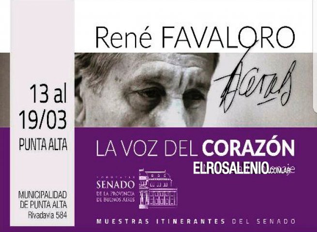 Habrá una muestra sobre el Dr Favaloro en el Hall del Municipio Habrá una muestra sobre el Dr Favaloro en el Hall del Municipio