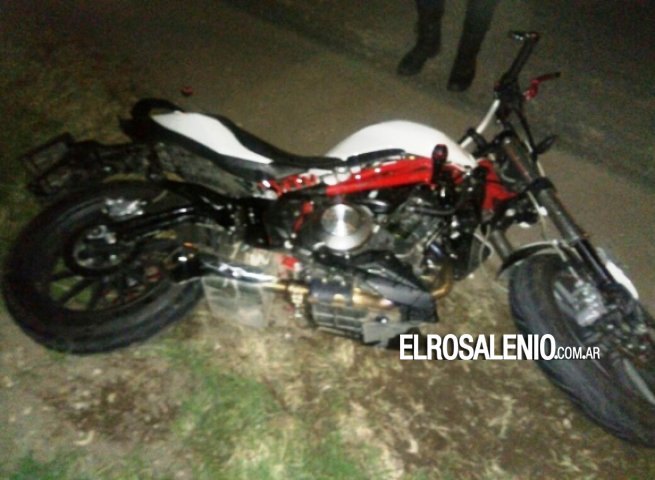 Es grave el estado del motociclista accidentado Es grave el estado del motociclista accidentado
