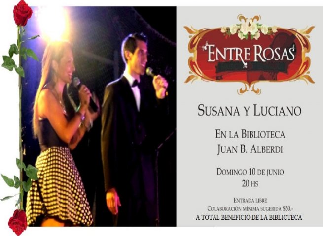 Espectáculo musical en Biblioteca Alberdi Espectáculo musical en Biblioteca Alberdi