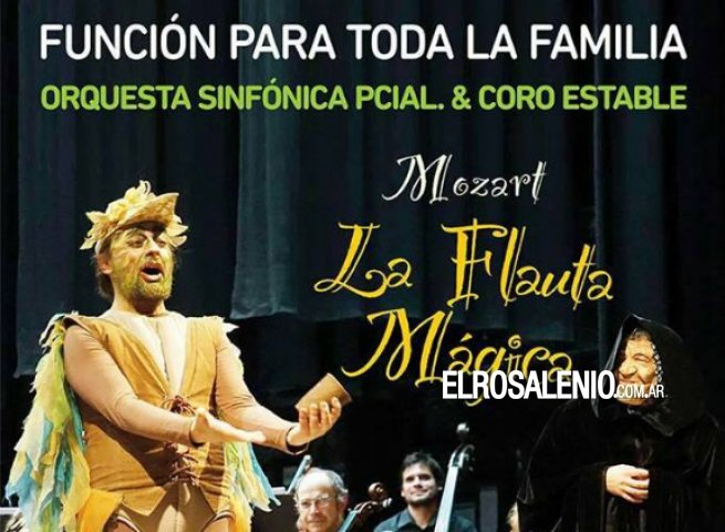 La flauta mágica en concierto didáctico y con entrada gratuita La flauta mágica en concierto didáctico y con entrada gratuita