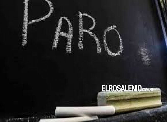 Docentes bonaerenses anuncian paro por 72 horas desde el lunes Docentes bonaerenses anuncian paro por 72 horas desde el lunes