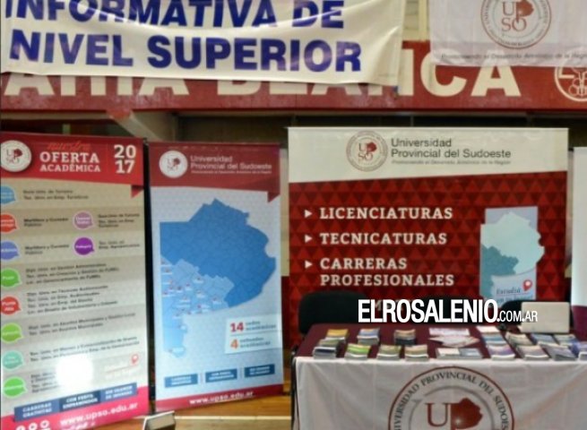 Muestra de la oferta educativa superior en Pehuen Co Muestra de la oferta educativa superior en Pehuen Co