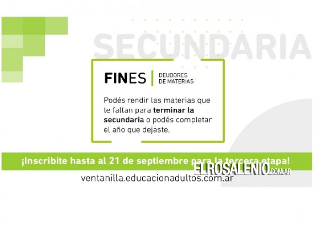 Arranca la inscripción para Fines deudores de materias Arranca la inscripción para Fines deudores de materias