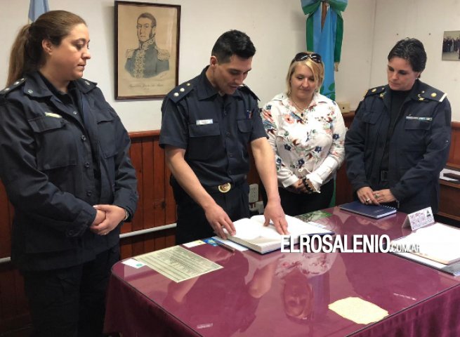 Villa Arias: Asumió nueva jefa policial Villa Arias: Asumió nueva jefa policial