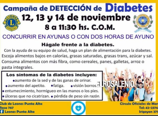 Campaña preventiva de detección de diabetes Campaña preventiva de detección de diabetes