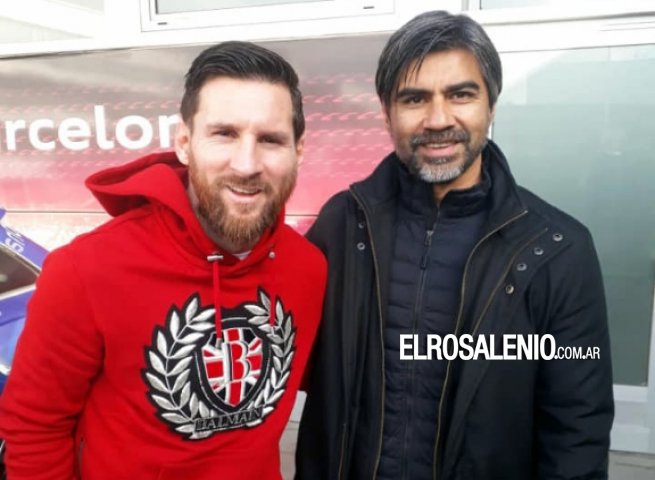 Tras el saludo a Leonel Messi, Marcelo Escudero podría dirigir Olimpo Tras el saludo a Leonel Messi, Marcelo Escudero podría dirigir Olimpo