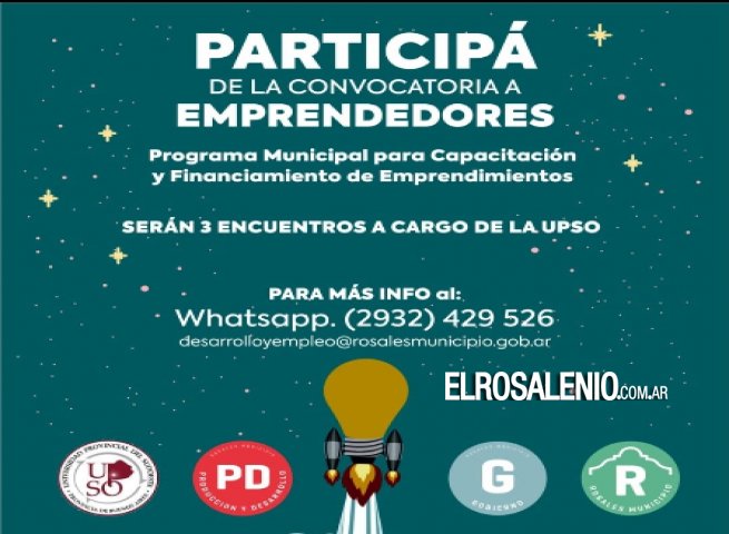 Inicia la convocatoria a emprendedores para acceder a capacitaciones y microcréditos