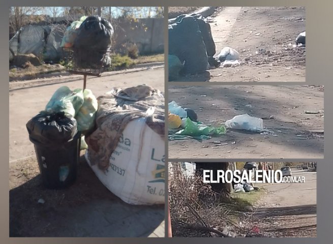 Vecinos del B° Gaudi reclaman falta del servicio de recolección de residuos