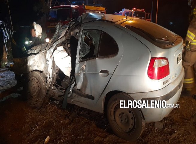 Accidente vehicular protagonizado por un auto en Villa del Mar