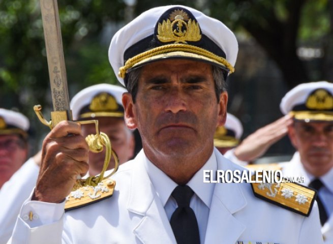 El contraalmirante Carlos Allievi es el nuevo jefe de la Armada