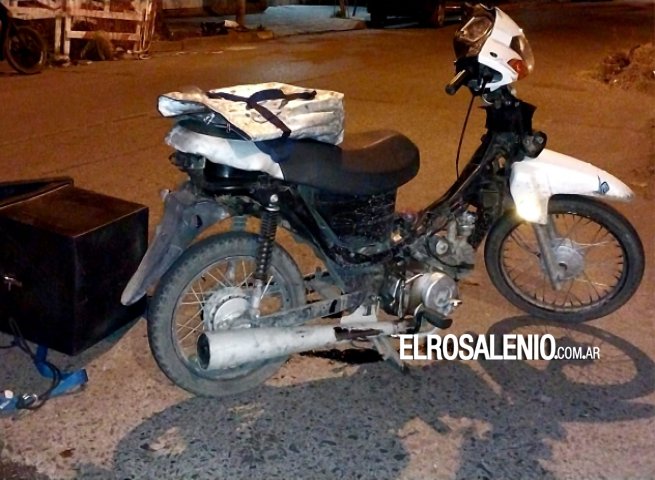 Otro delivery protagonizó un siniestro vial