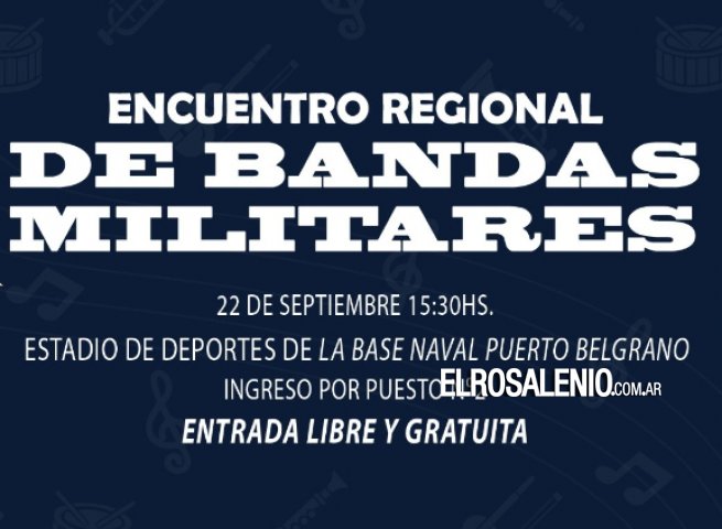 El domingo habrá un encuentro regional de bandas militares en el Estadio de la BNPB