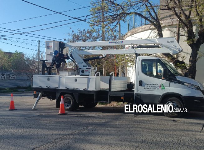 Algunos barrios y localidades quedaron sin luz por la tormenta