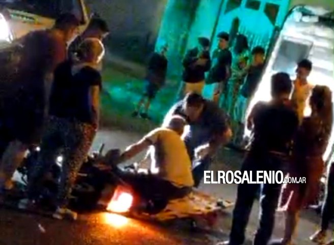 Accidente en el Barrio Centenario