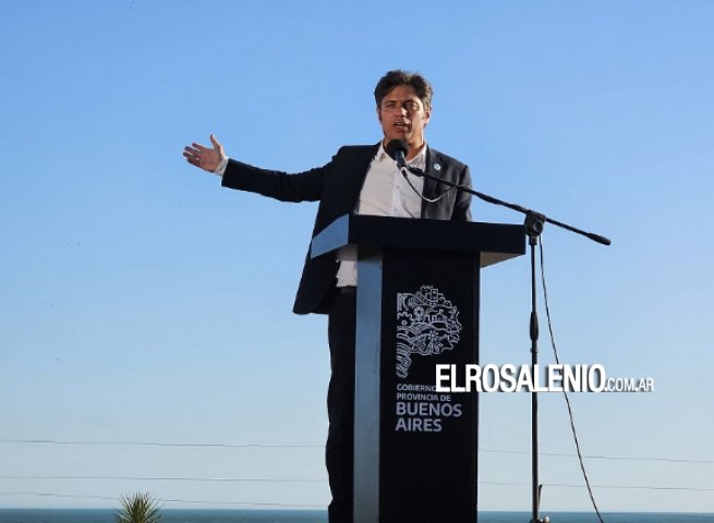 Kicillof: “Si la obra de defensa costera no la hace el Estado, no la hace nadie”