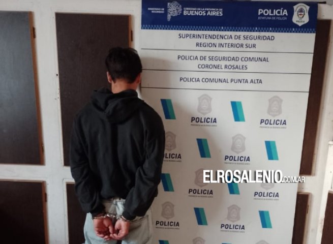 Perseguido y aprehendido por circular con una moto robada
