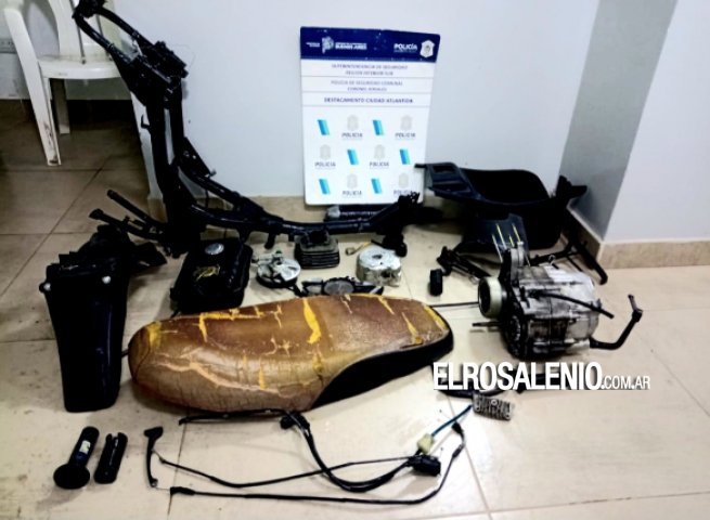 Allanamientos por encubrimiento: dos detenidos por circular en motos robadas