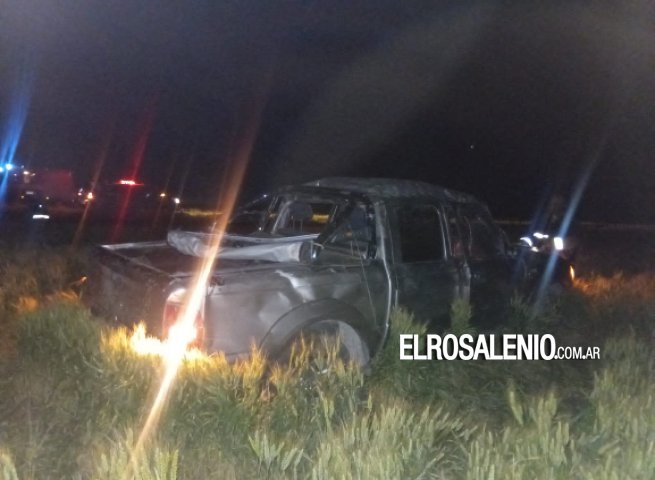 Falleció el conductor de una camioneta en la ruta de ingreso a Pehuen Co 