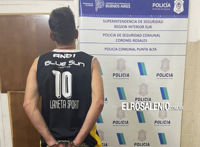 Aprehendieron a un sujeto en un allanamiento en Bahía por un incendio intencional en nuestra ciudad