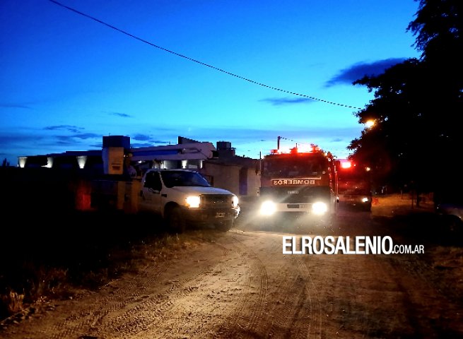 Movilizaron a bomberos, policía y CEPA, y había sido por una quema