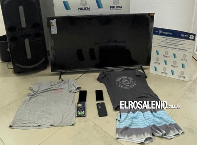 Detuvieron a dos sujetos por el robo en una casa de Ciudad Atlántida