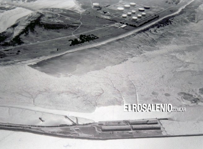 La historia de las primeras instalaciones petroleras en Puerto Rosales
