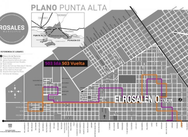 Así serán los nuevos recorridos de la Compañía Belgrano tras el cierre de Puntaltense S.A.