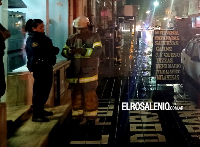 Un desperfecto eléctrico generó salida de bomberos