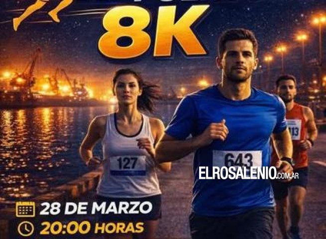 Este sábado se hará la carrera nocturna de Puerto Rosales