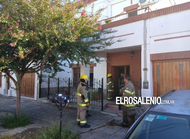 Incendio en una cocina por desperfecto en un extractor de aire