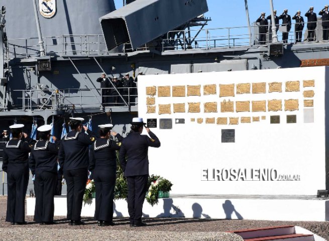 Ceremonia central por el 44° aniversario del hundimiento del crucero ARA “General Belgrano”