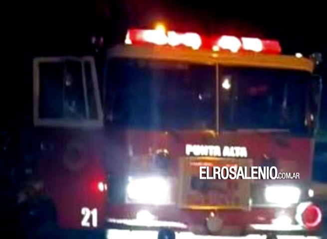Bomberos asistieron a un bebé que sufrió un episodio de broncoaspiración