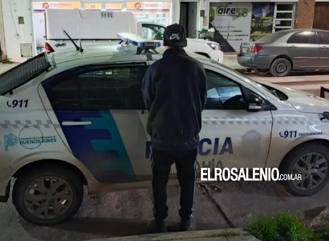 Robó un televisor en Bahía Blanca y pudieron detenerlo en Punta Alta