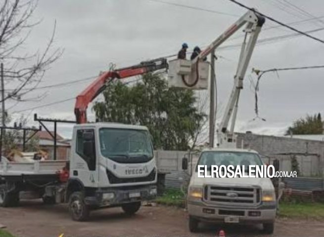 Corte programado de energía en un sector de la ciudad