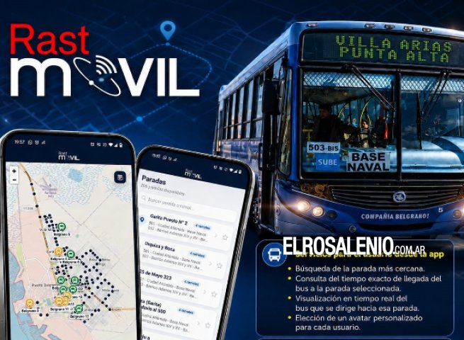 Comenzará a funcionar aplicación para rastrear colectivos de líneas locales y seguir recorridos