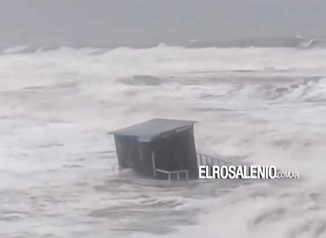 Cuáles fueron los daños que dejó el temporal en Pehuen Co y Villa del Mar