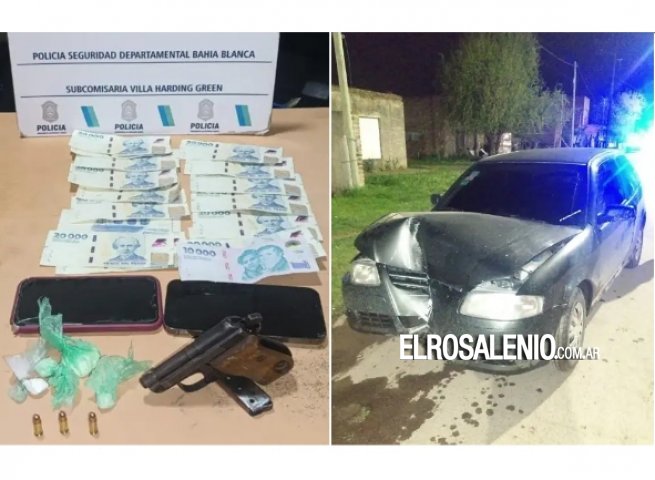 Chocó contra un poste, tenía un arma y cocaína: había atropellado y matado a una mujer en 2023 