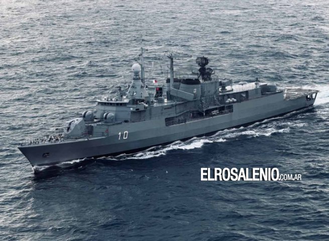 Está llegando el destructor Almirante Brown tras participar del UNITAS LXVII