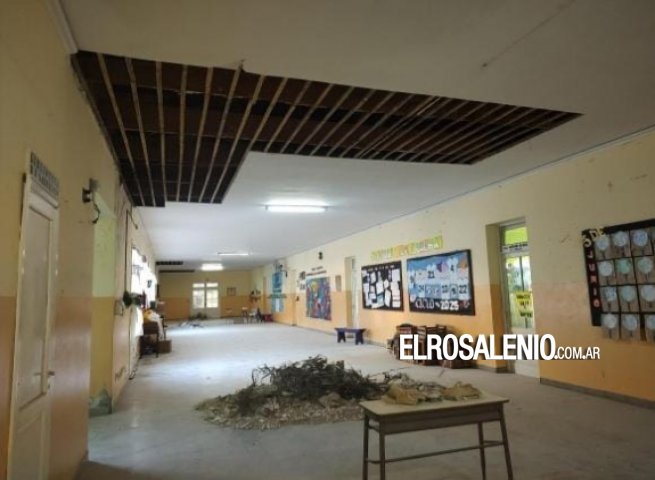 Reiteran reclamos por graves fallas edilicias en la Escuela de Baterías 