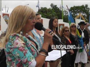 Mónica Biassotti fue declarada vecina destacada de Rosales 