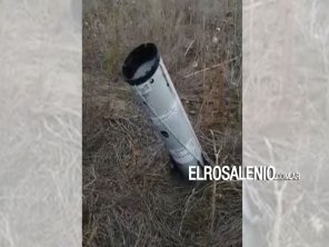Vecino de Calderón encontró un extraño objeto en su campo