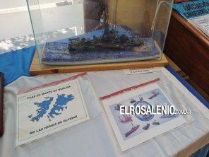 Inauguraron en el Concejo Deliberante la muestra fotográfica y maquetas sobre Malvinas 