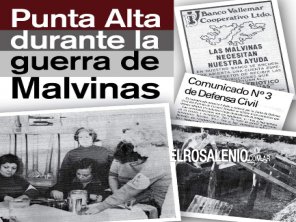 El Archivo Histórico presenta una investigación sobre como vivió Punta Alta el conflicto
