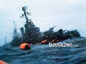 Veteranos del Belgrano zarparon al punto del Atlántico donde fue hundido el Crucero