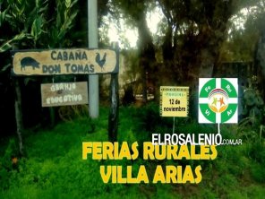 Realizarán este domingo la Feria Rural Villa Arias
