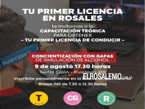 Llega la cuarta edición del programa “Mi Primera Licencia en Rosales“