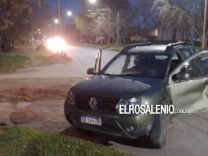 Siniestro vial entre una moto y una camioneta en Jujuy y 2 de Abril