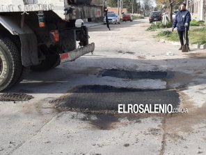 Bacheo: Continúan las tareas en Ciudad Atlántida y Bº Parque San Martín