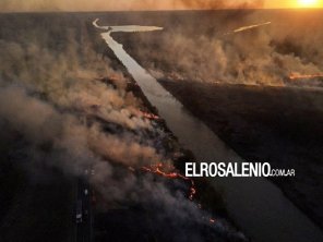 El humo de los incendios del Delta del Paraná afecta nuevamente a la provincia 